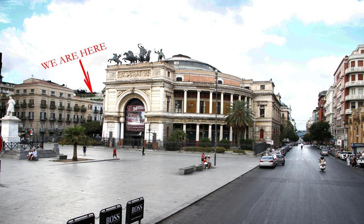 Bed and Breakfast Sweet Politeama Palermo Exterior foto